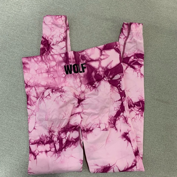 New WOLF Leggings sz S - Picture 3 of 3